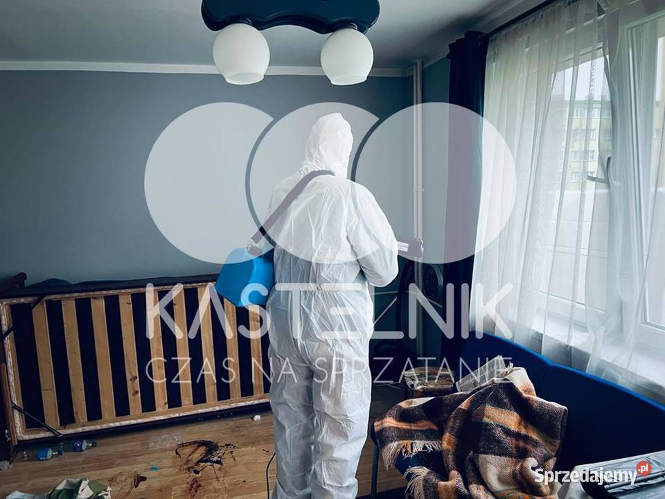 Sprzątanie zgonach Piekary Śląskie Dezynfekcja Osuszanie i odgrzybianie