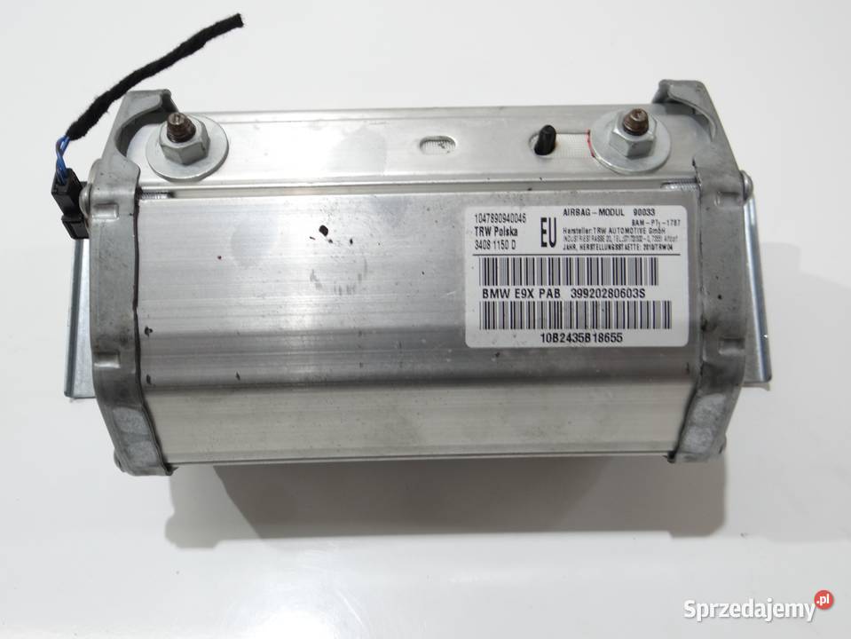 PODUSZKA PASAŻERA AIRBAG BMW E91 LCI 9202806 Wyposażenie wnętrza Strzyżewice