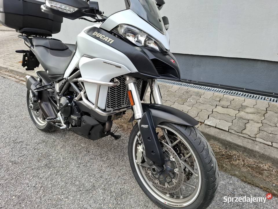 Ducati Multistrada 950 biały Motocykle, skutery, quady
