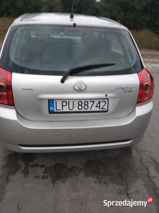 Toyota corolla e12 14d4 05r lubelskie Nałęczów