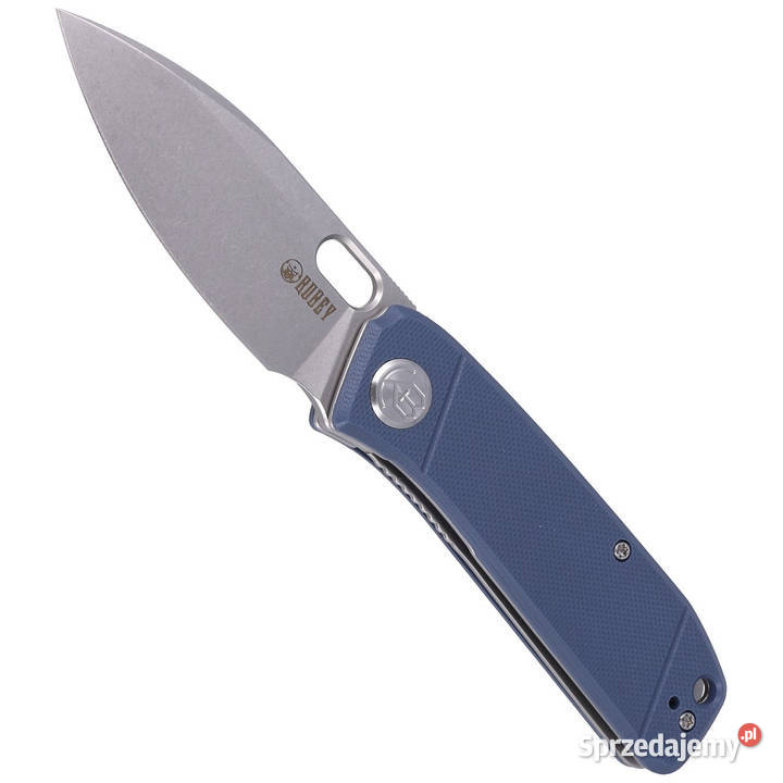 Nóż składany Kubey Hyde Denim Blue G10 Sand Warszawa