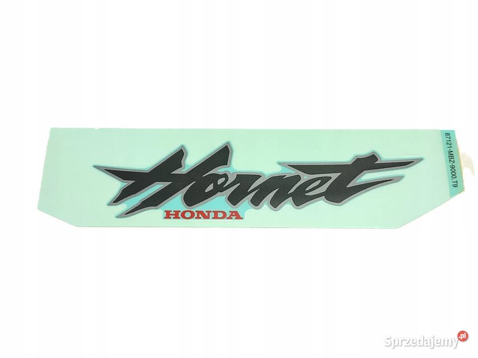 NAKLEJKA HORNET NA BAK HONDA CB600F HORNET 2001 sprzedam