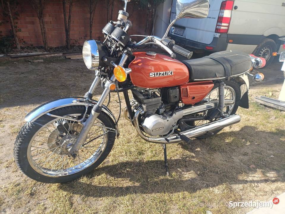 Suzuki GT 125 szwajcar na katB Janów Lubelski