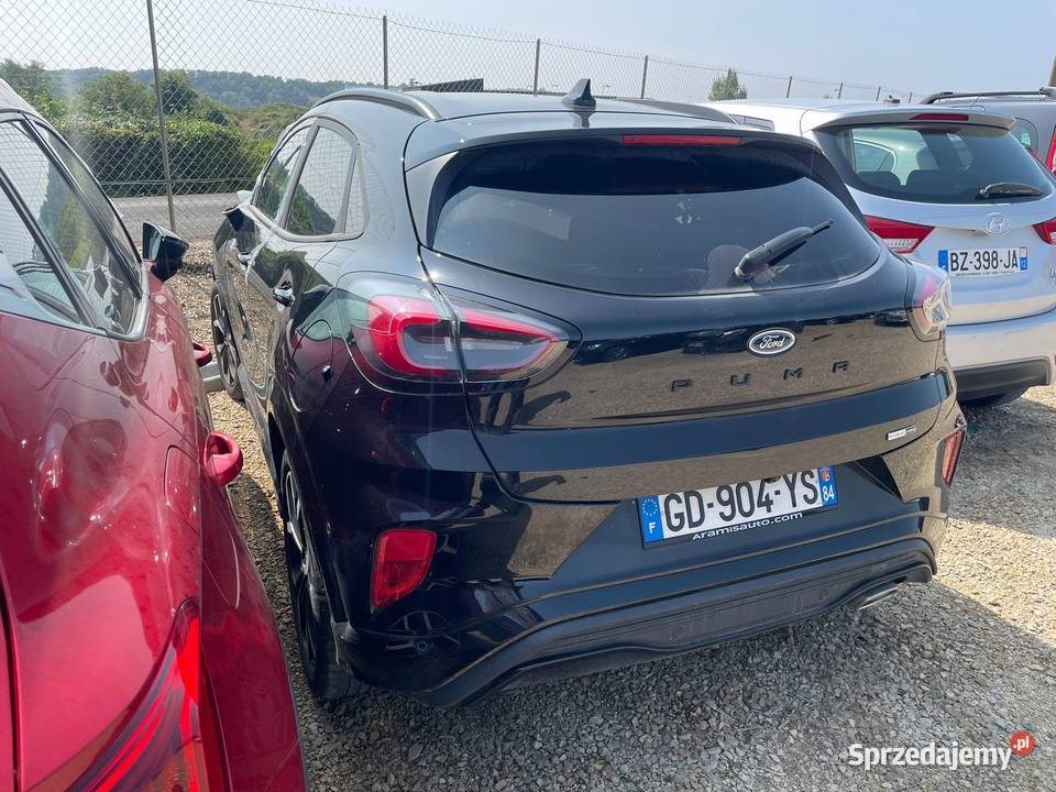 FORD Puma 10i MHEV 125 Ecoboost Hybr STLie Rok produkcji 2021 Katowice sprzedam