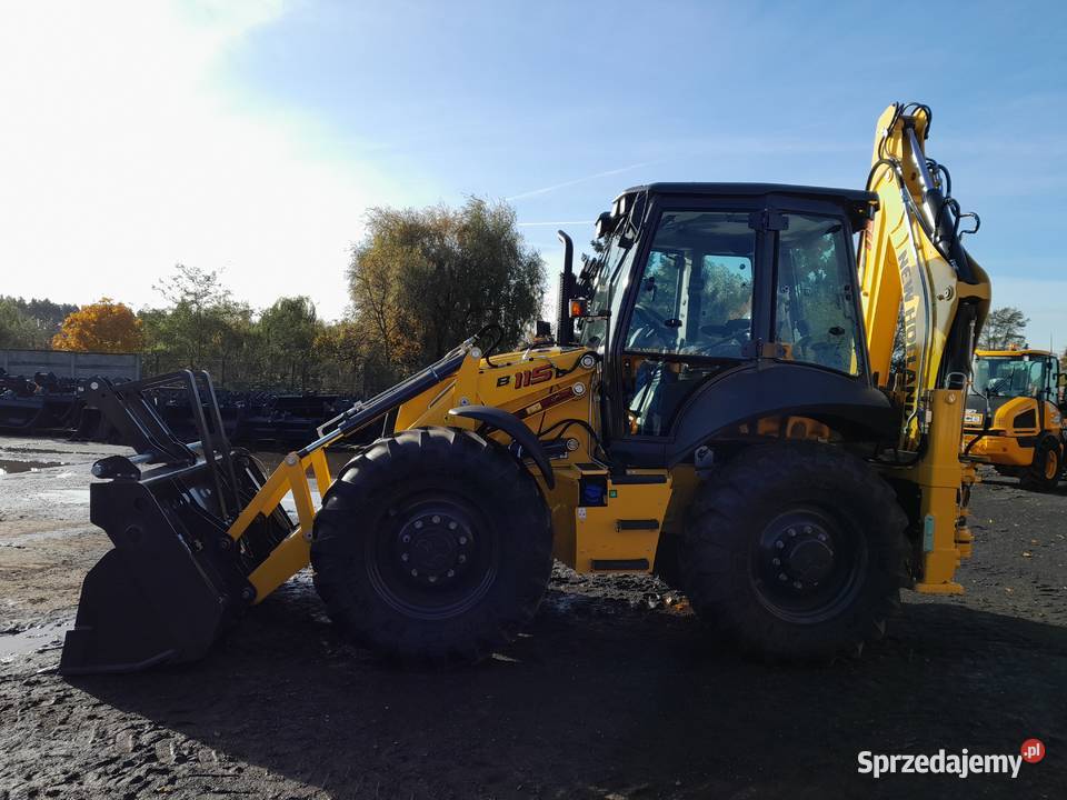 HOLLAND B115D 2025R KOPARKOŁADOWARKA CASE CAT wielkopolskie sprzedam