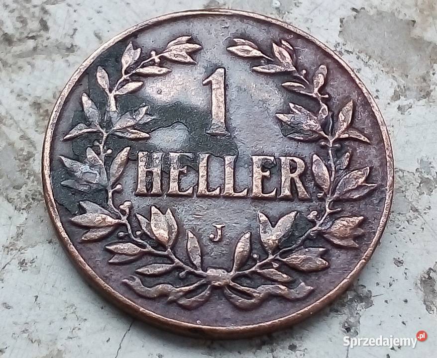 NIEMIECKA AFRYKA WSCHODNIA1 HALERZ1907 rJBRĄZ Kolekcje Legionowo