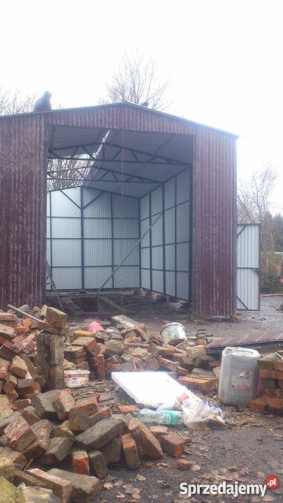 Garaż Blaszany Garaże Blaszane 5x10 Kolor Kraj sprzedam