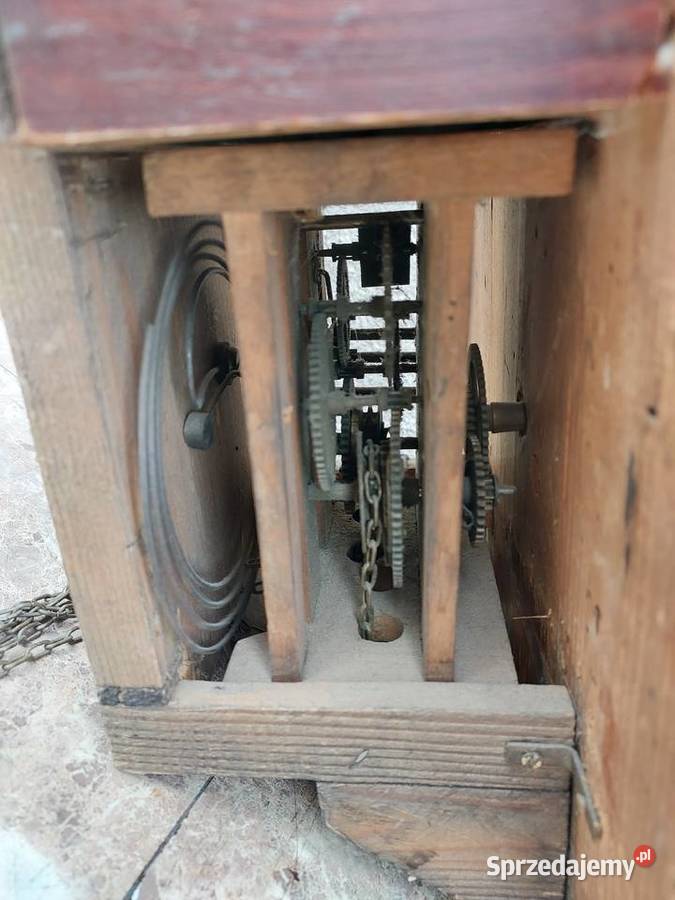 246 stary zegar ścienny szwarcwald schwarzwald Tczew