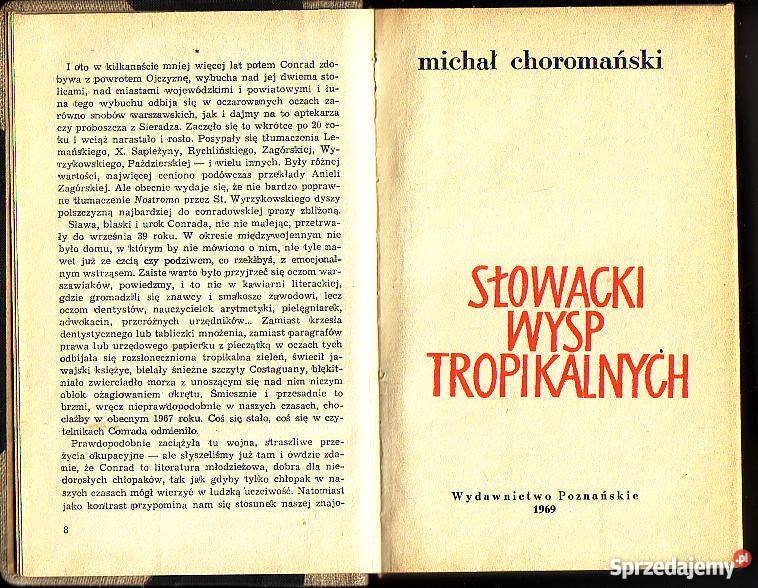 6088 SŁOWACKI WYSP TROPIKALNYCH MICHAŁ małopolskie Czyrna