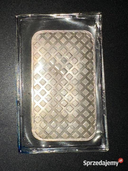 Srebrna sztabka Highland Mint motyw dolara śląskie Dąbrowa Górnicza sprzedam