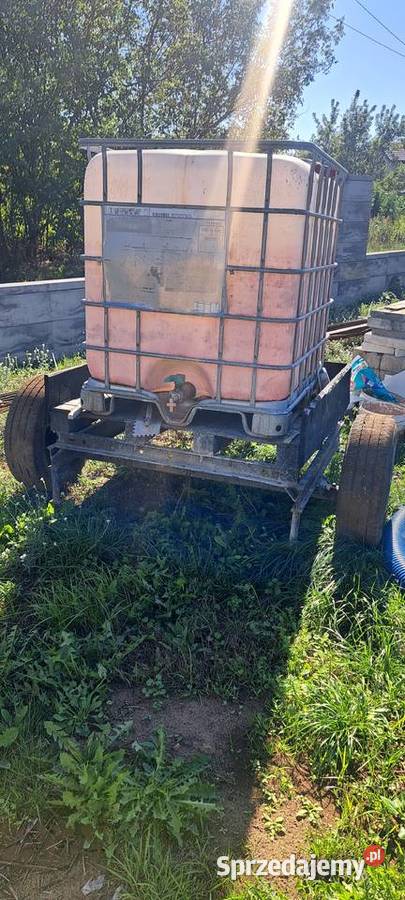 Mauzer 1000L na przyczepce