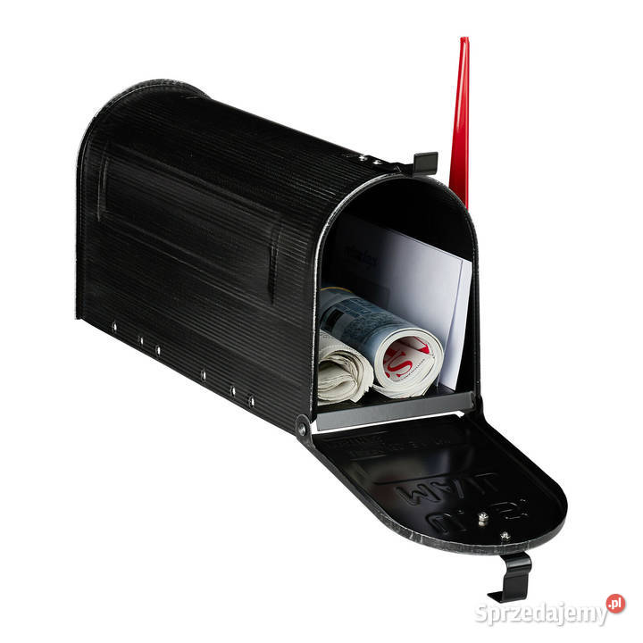 Skrzynka pocztowa amerykańska czarna