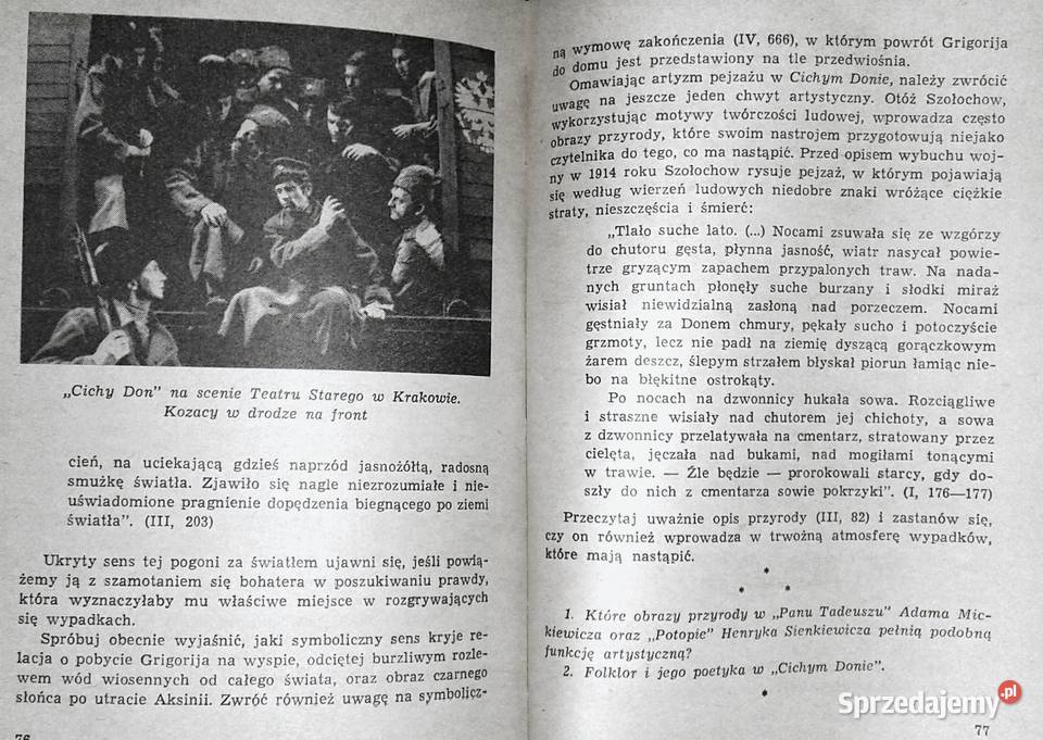 Cichy Don Michała Szołochowa Zbigniew Barański