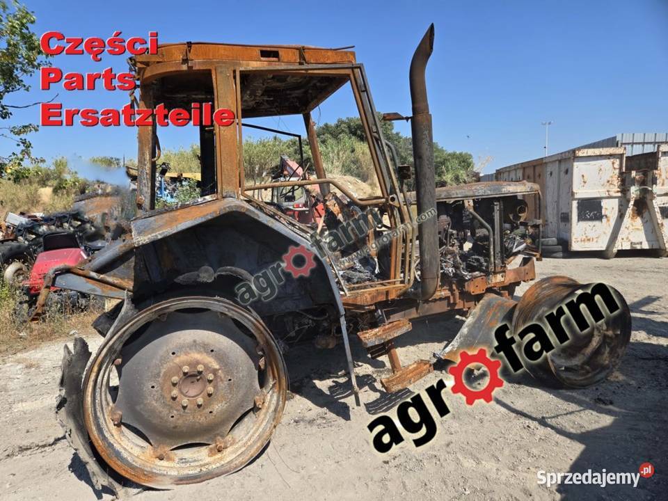 Massey Ferguson 6180 części skrzynia biegów oś