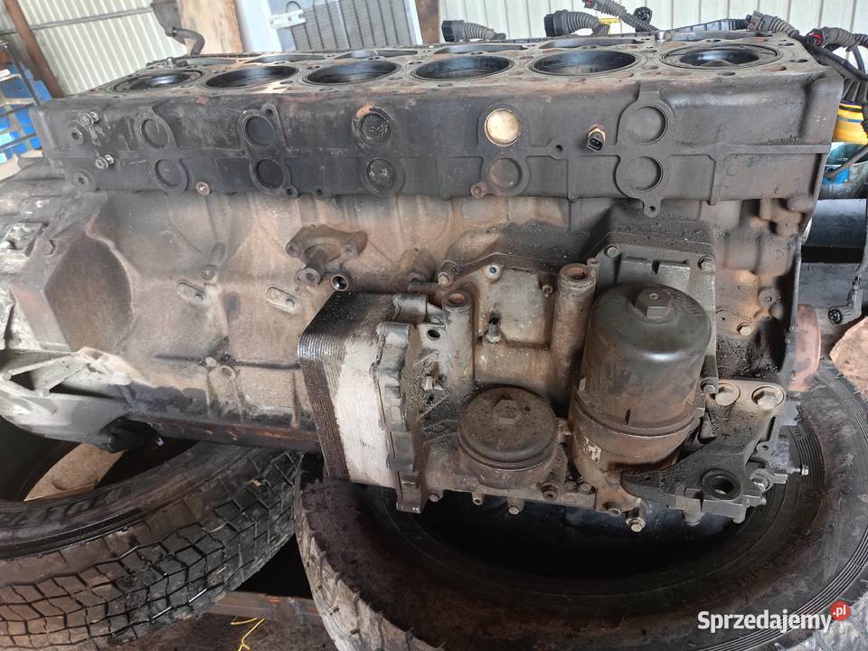 Daf XF 105 blok silnika 2 czujniki wał rozrząd