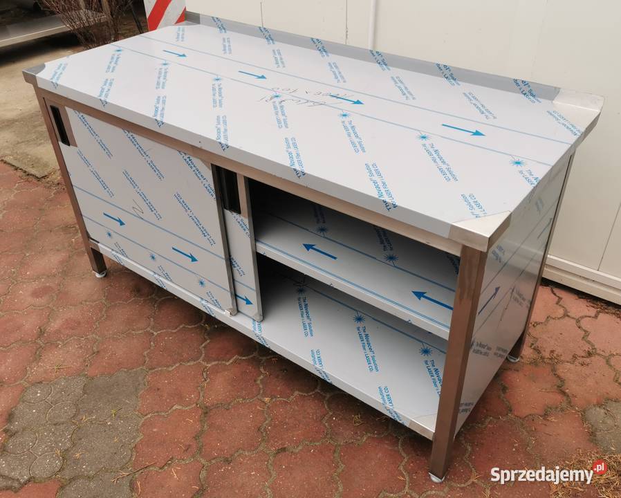 Stół gastronomiczny zabudowany 180x60x85 Słupia Kapitulna