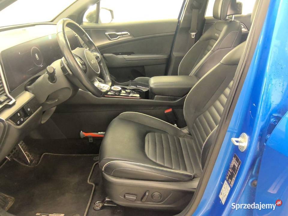Kia Sportage 16 TGDI Hybryda niebieski 2022 wielkopolskie Konin