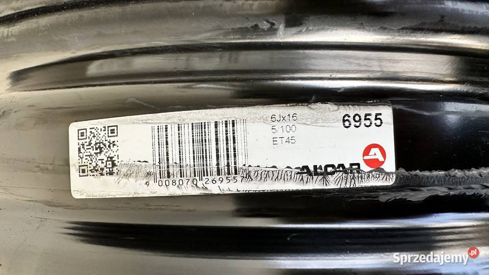 Felgi 16 Seat Vw Audi Skoda 5x100 Radziszów