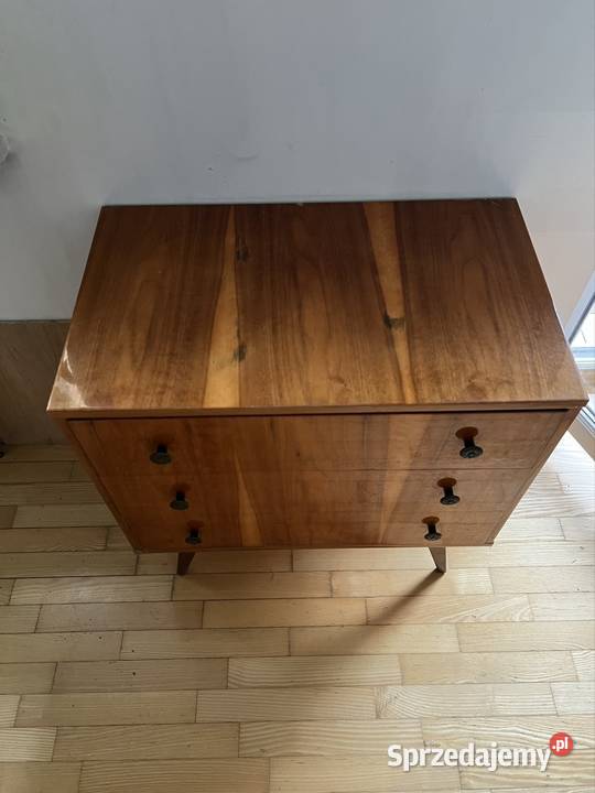 Piękna komoda Vintage PRL mazowieckie sprzedam