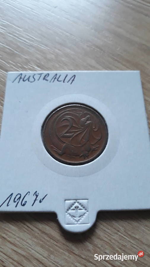 2 Centy Australia 1966 i 1967 r wielkopolskie Konin sprzedam