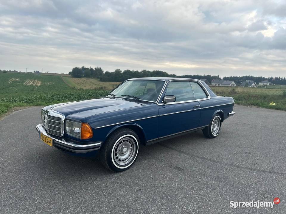 Zabytkowy w123 coupe 230ce 1985r Rok produkcji 1985 Lublin