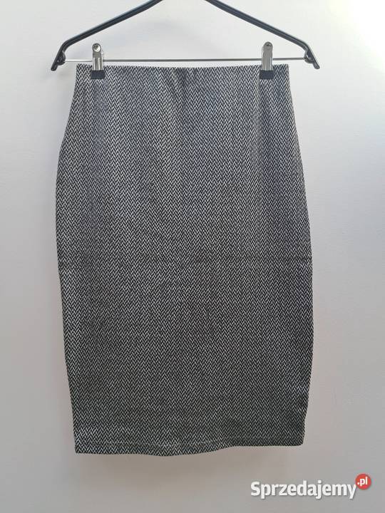 Czarnobiała spódnica ołówkowa Pepco S Spódnice i sukienki Trąbki Wielkie