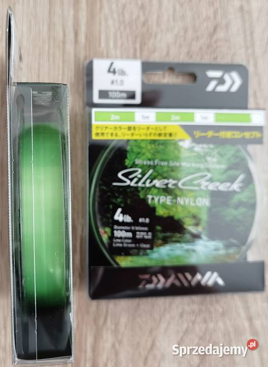 Linka daiwa silver creek type nylon w rozmiarze Janki