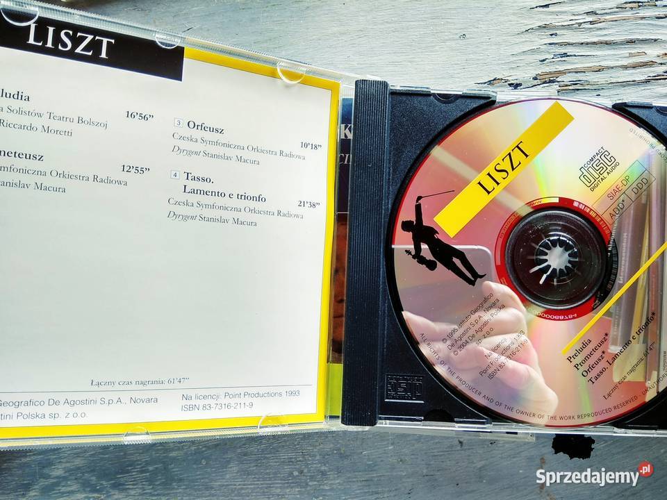 Księgarnia muzyczna Warszawa Bródno cd Liszt mazowieckie