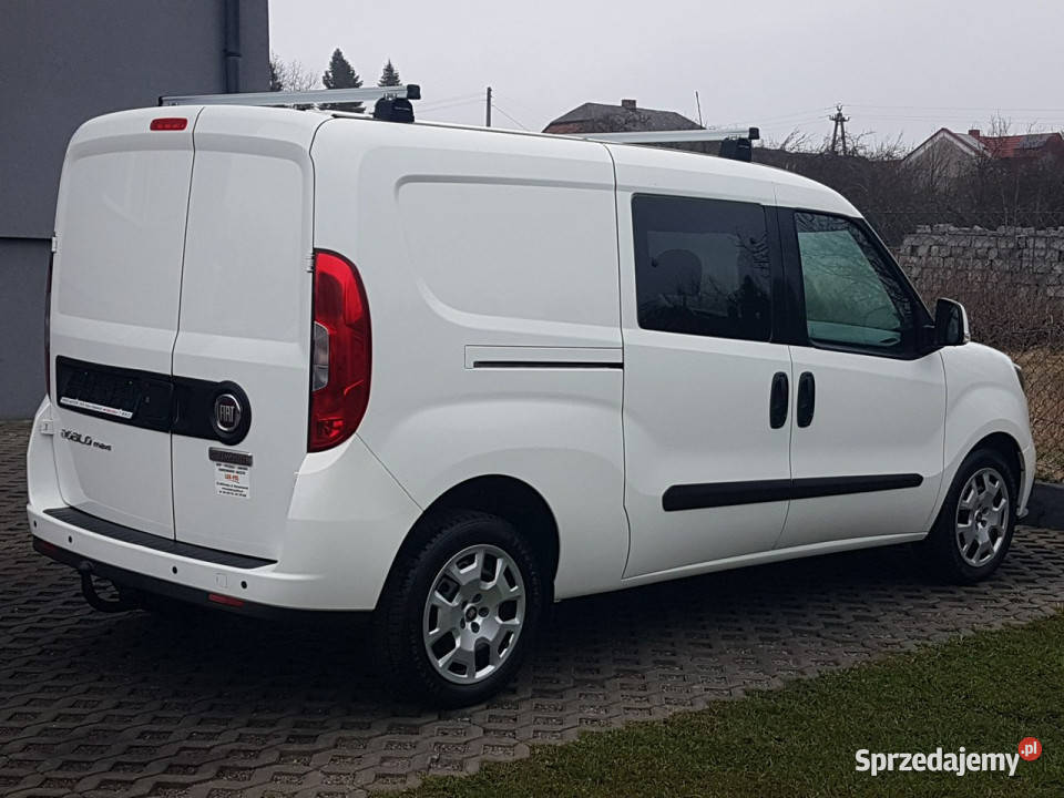 Fiat Doblo MAXI 5 OSÓB DŁUGI KLIMA 2 xDRZWI garażowany sprzedam