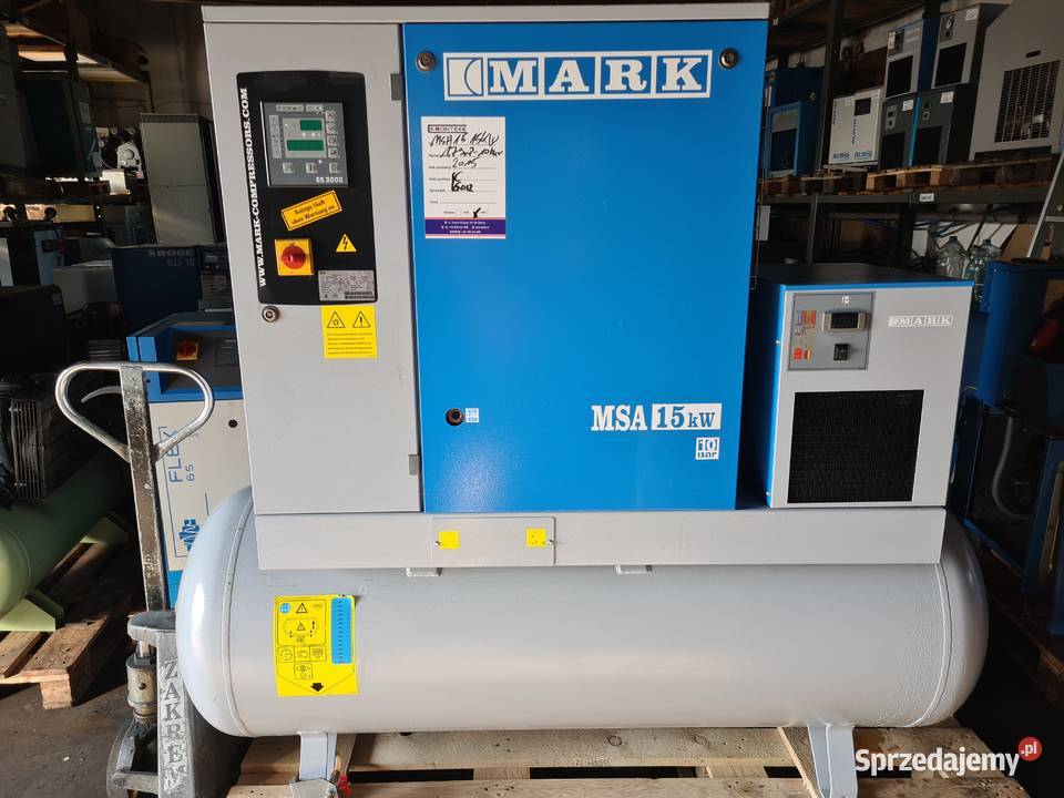 Kompresor śrubowy MARK MSA 15 15 kw Zduny sprzedam