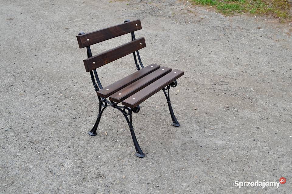 Krzesło ogrodowe żeliwo W110 Zalesie