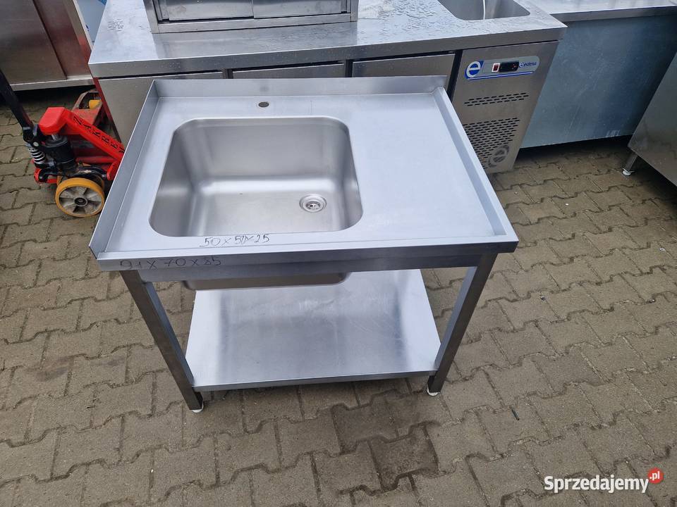 Zlew Gastronomiczny 1 Komorowy Z Półką 917085 wielkopolskie Ostrów Wielkopolski