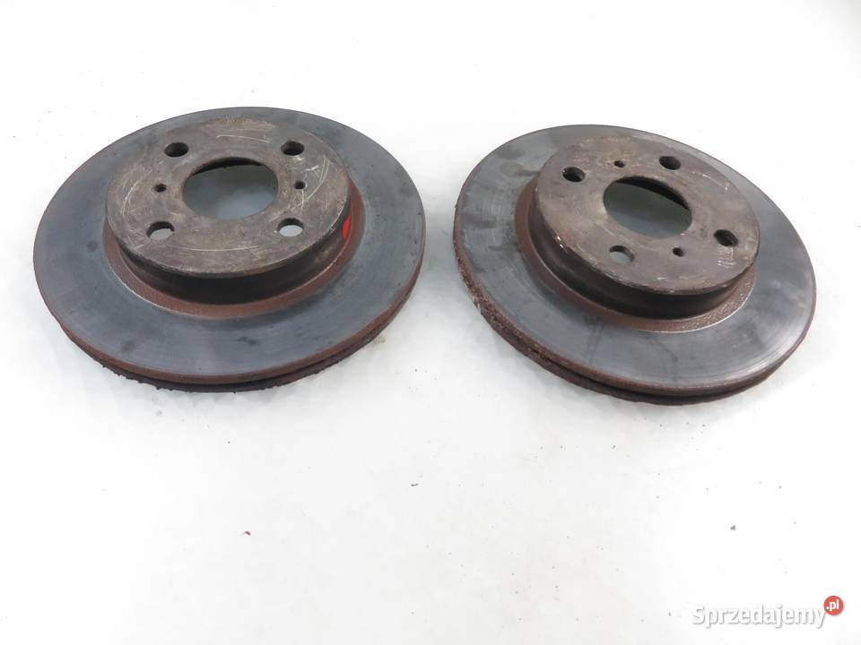 TARCZE HAMULCOWE PRZÓD TOYOTA YARIS I 10 VVT Tarcze hamulcowe małopolskie