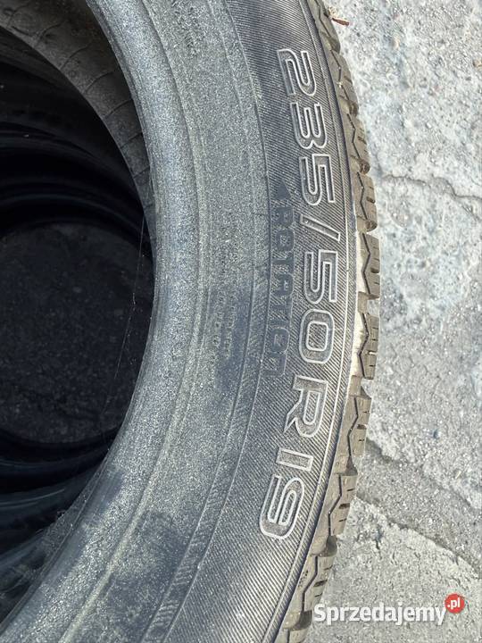 Opony Nokian 23550 R19 M S pomorskie Pelplin sprzedam