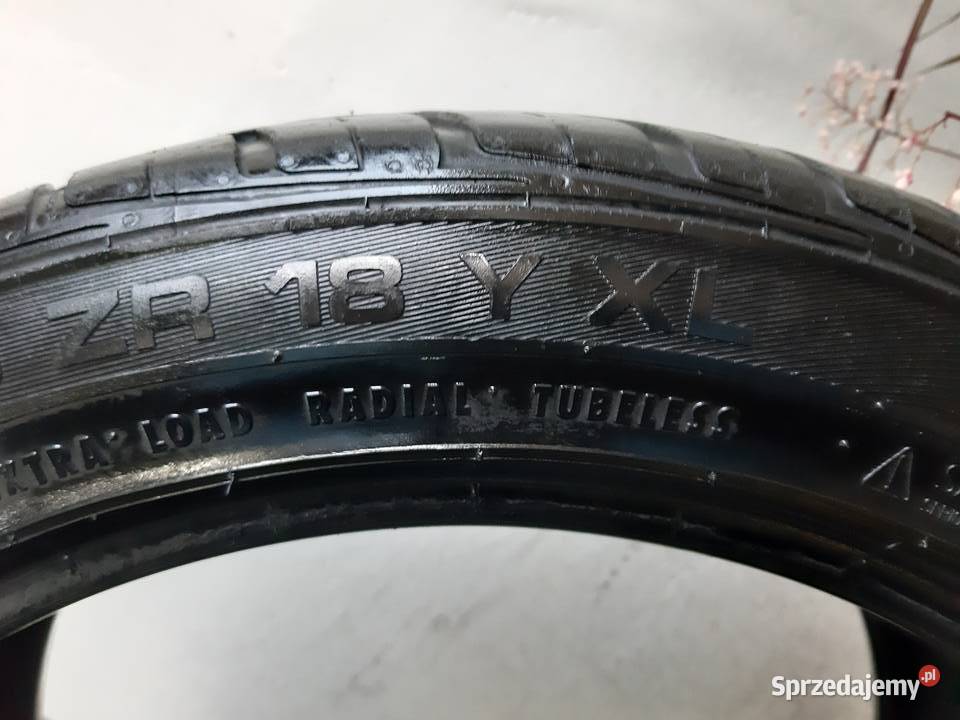 Opona letnia 23545ZR18 Y XL 98Y UNIROYAL Rain 18cale Głuchołazy