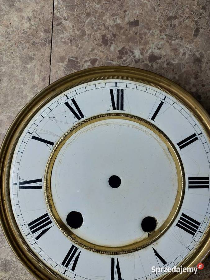 T169 Tarcza starego zegara ściennego 145 4732
