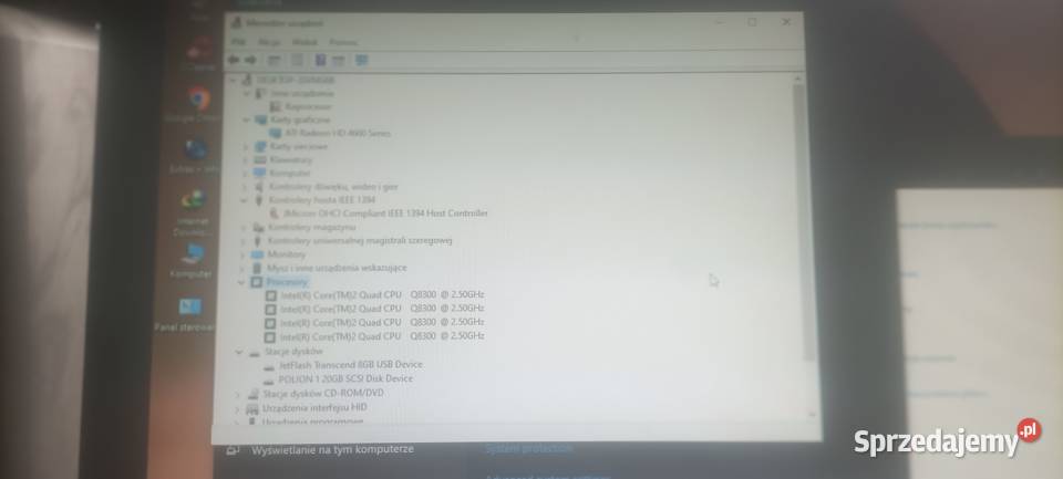 Komputer monitor LCD kierowca itd świętokrzyskie