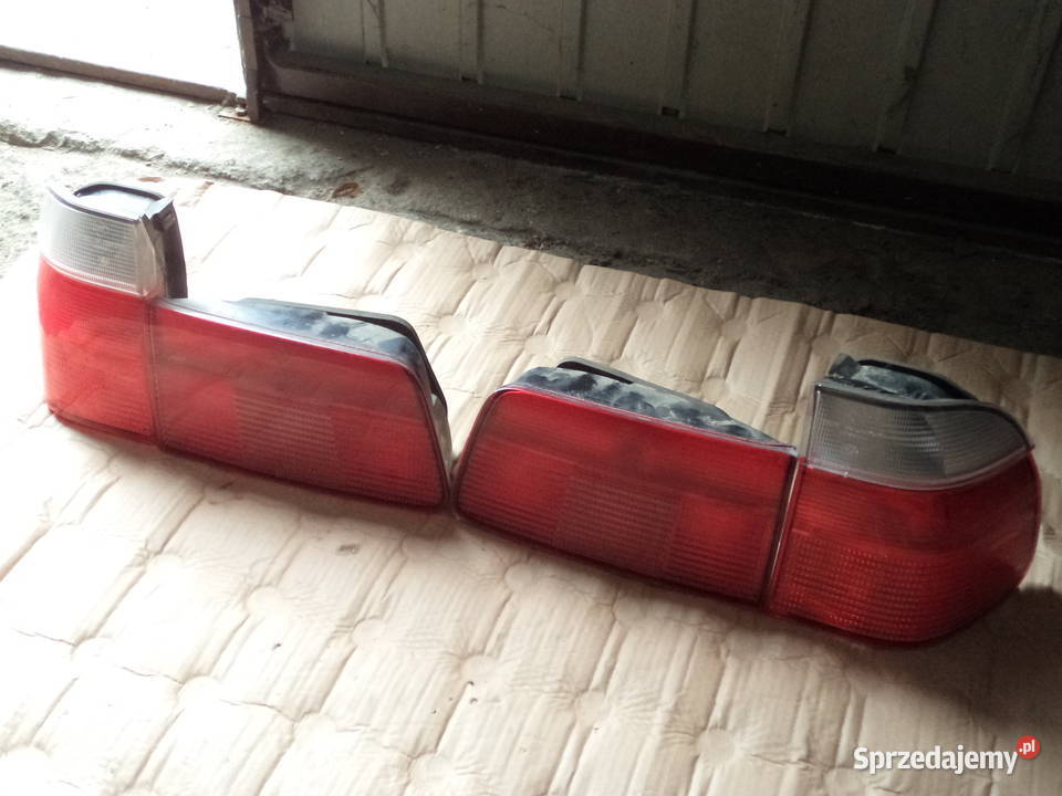 Lampy tył BMW E39 kombi touring biały kierunek Wieluń sprzedam