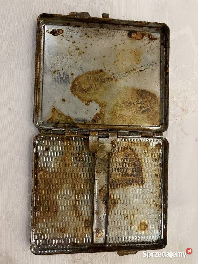 Niemiecka papierośnica platerowana III Rzesza
