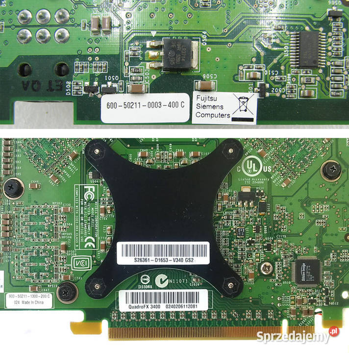 Geforce Quadro FX3400 PCIE x16 256MB 256bit Cielądz sprzedam