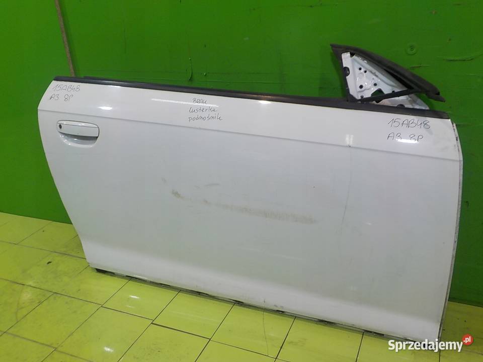 AUDI A3 8P II LIFT 09r CABRIO 2D drzwi prawe osobowe sprzedam