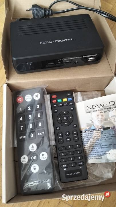 TUNER DEKODER DVBT2 TV NAZIEMNEJ z dwoma Warszawa