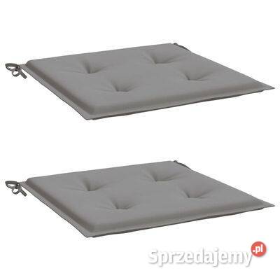 vidaXL Poduszki na krzesła ogrodowe 2 szare Warszawa
