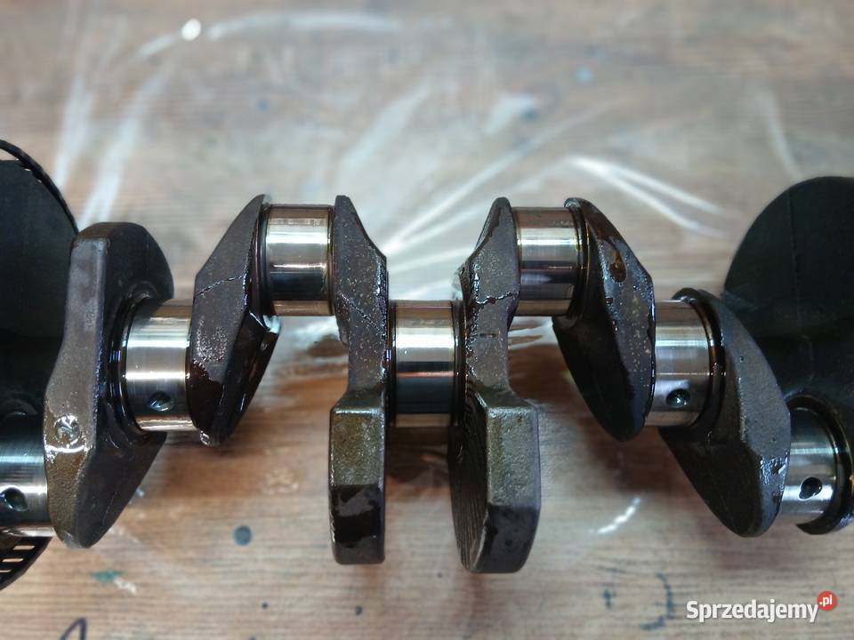 Wal korbiwy z korbowodami do 16 ALZ Audi a4b7