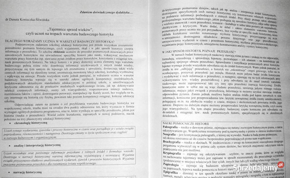 Śladami przeszłości Biblioteka pomocy Chełm