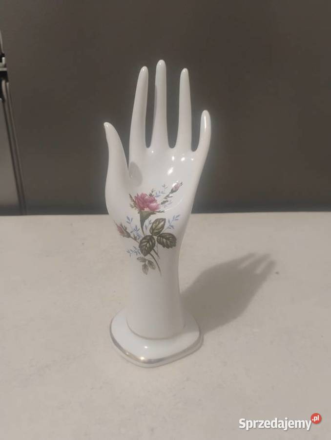 Dłoń porcelanowa na biżuterię Chodzież