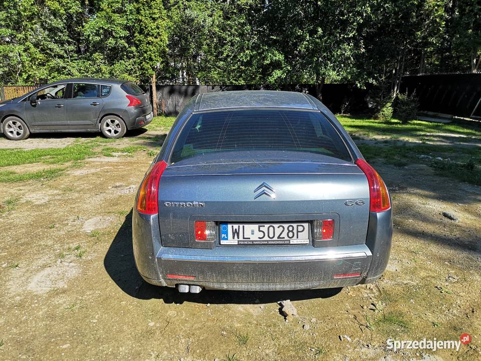 CITROEN C6 27 HDI 2007 r syndyka mazowieckie Otwock