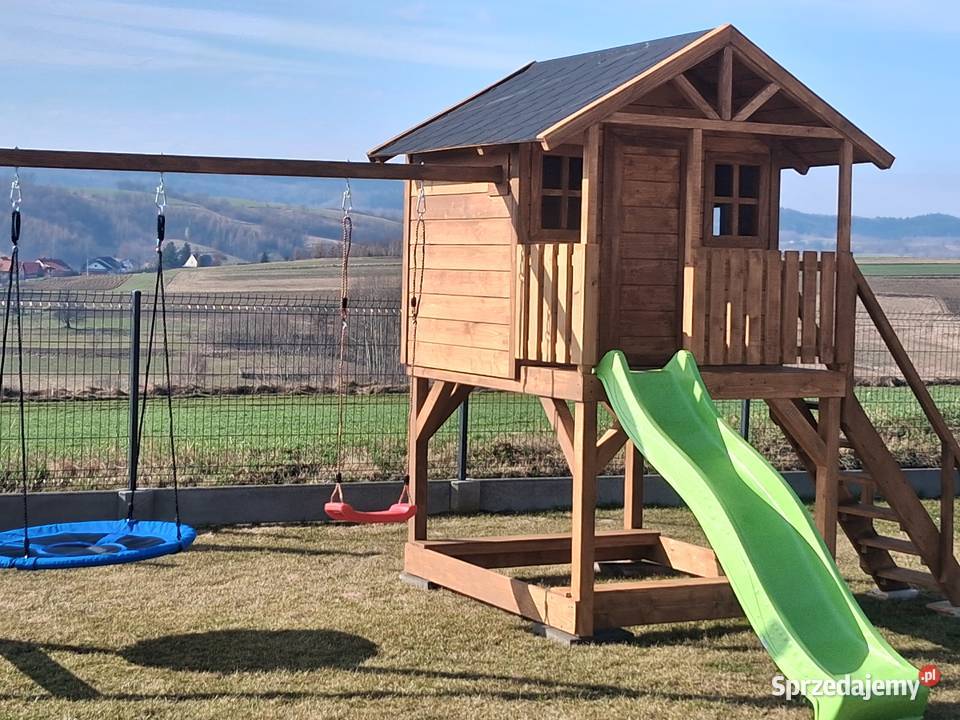 Domki drewniane place zabaw dzieci Rzeszów