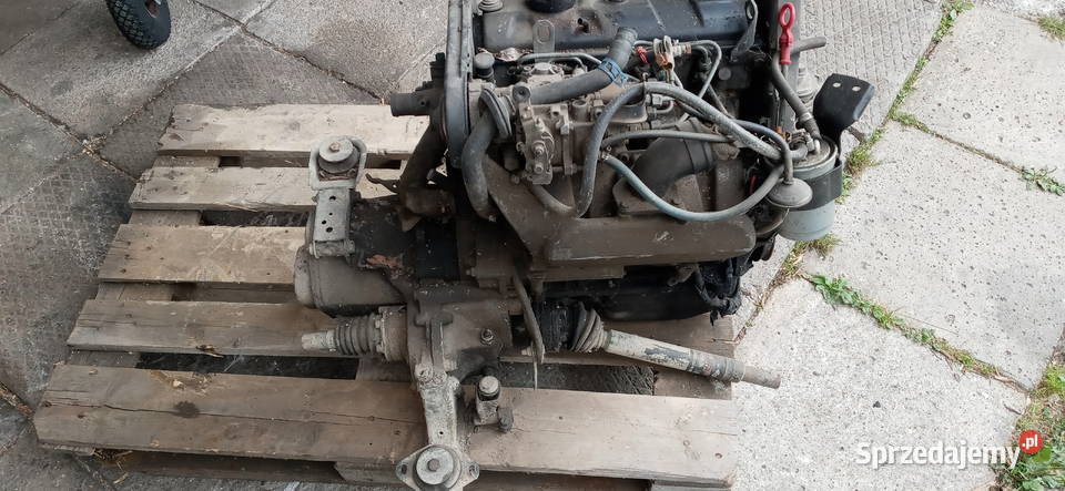 VW POLO II kompletny silnik 14 D skrzynia biegów Sieradz