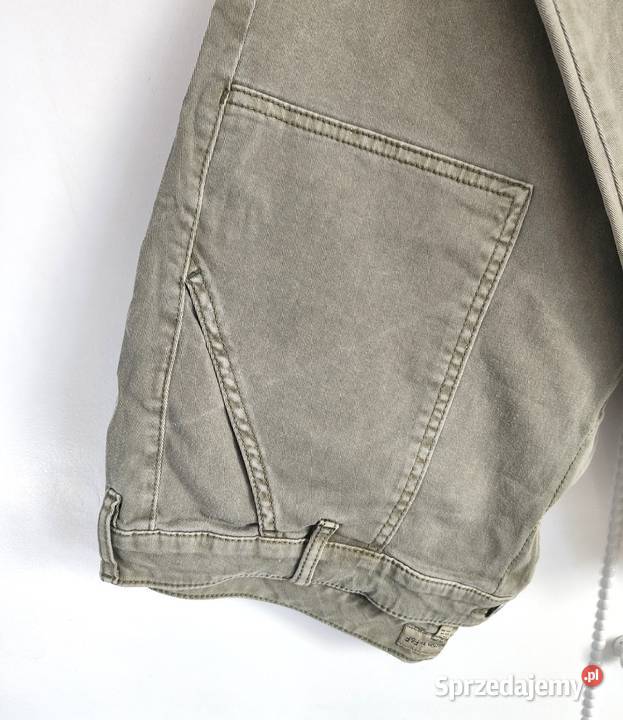 Wygodne oliwkowe spodnie FF plus size 46 3XL zachodniopomorskie Szczecin sprzedam